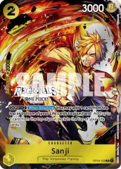 Sanji - OP03-102 - P (Online Regional 2024) (Participant)